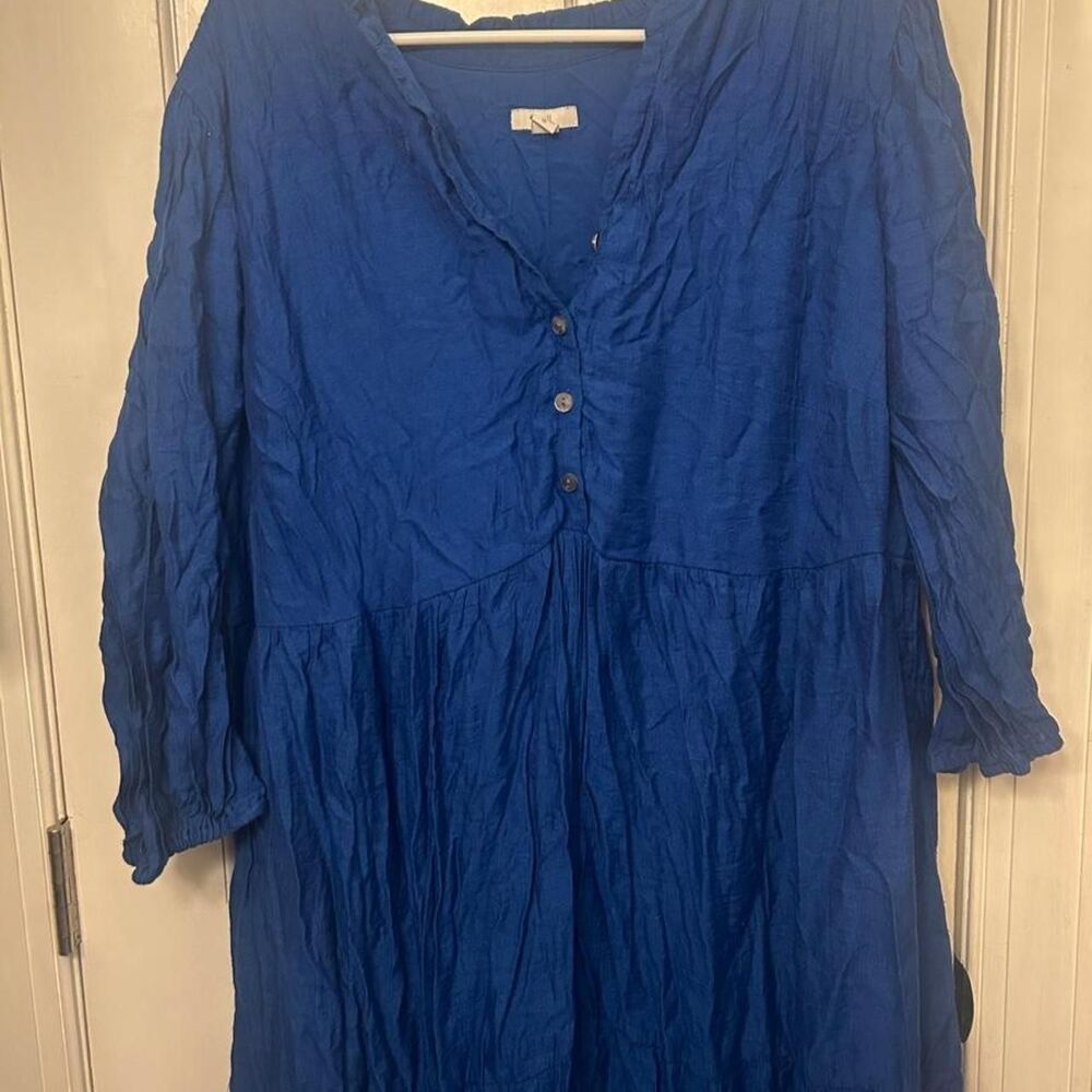 J-jill Women's Blue Dress